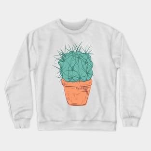 Large Cactus Crewneck Sweatshirt